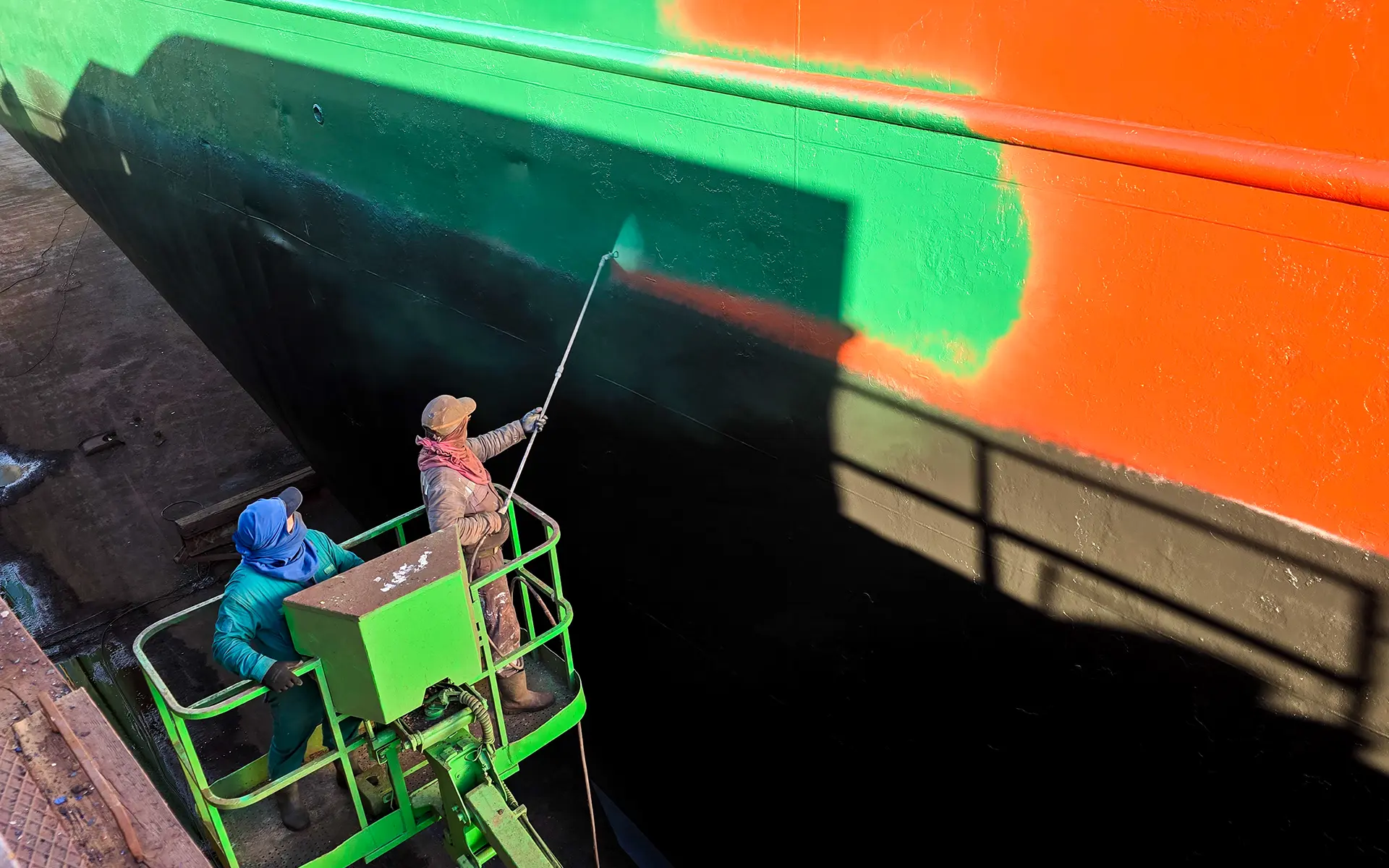 Painting of the ship Contship Sky 15