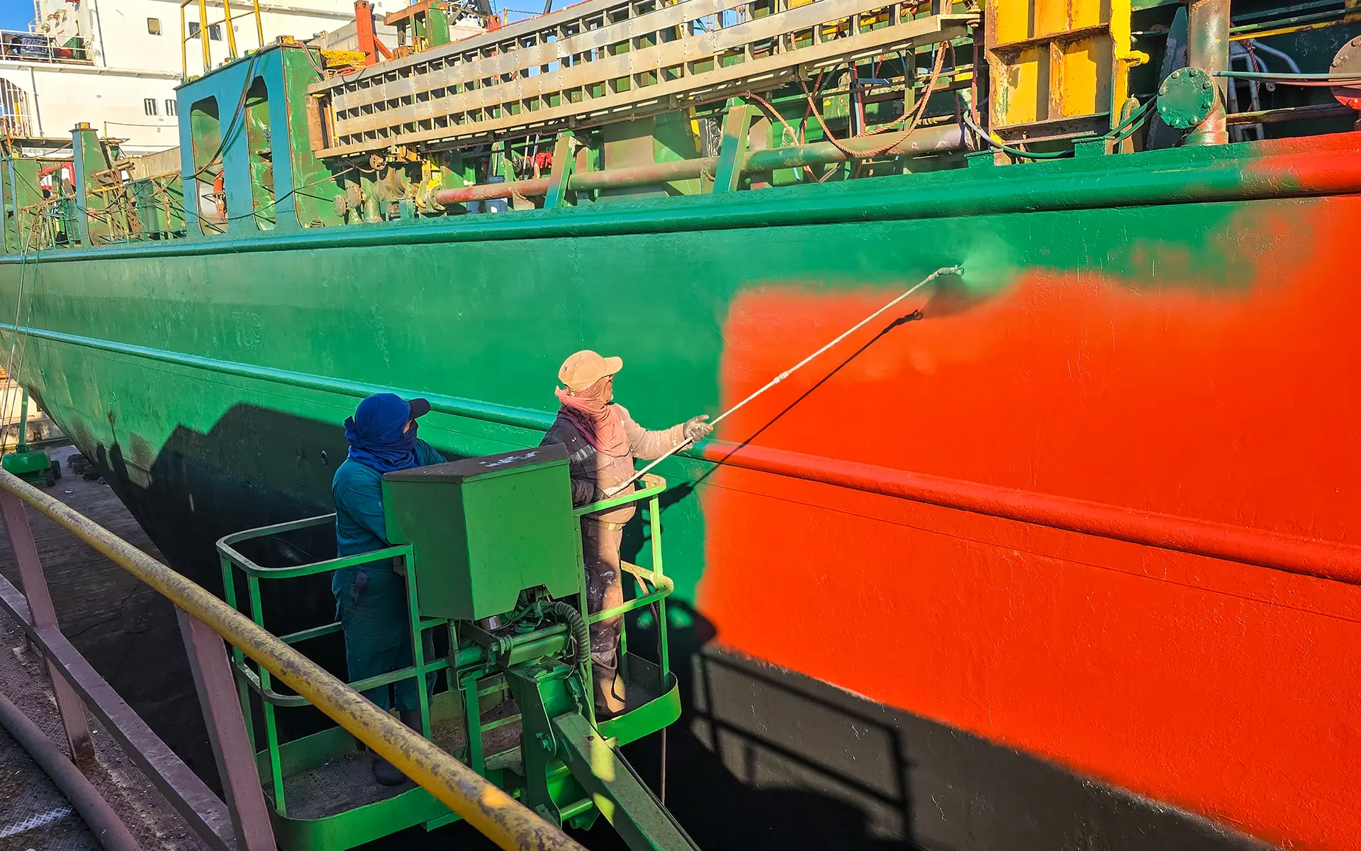 Painting of the ship Contship Sky 16