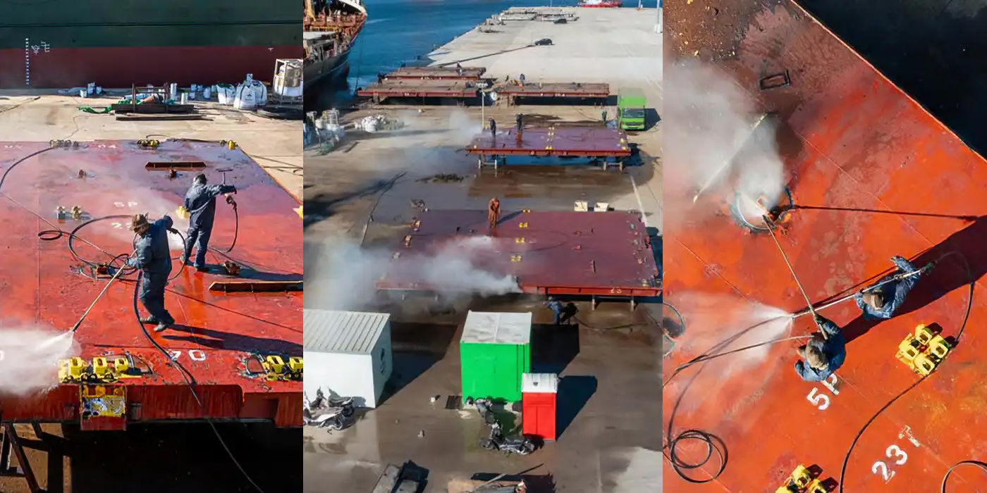 Αμμοβολή σε πόρτες tanker ventouris anastasios 0