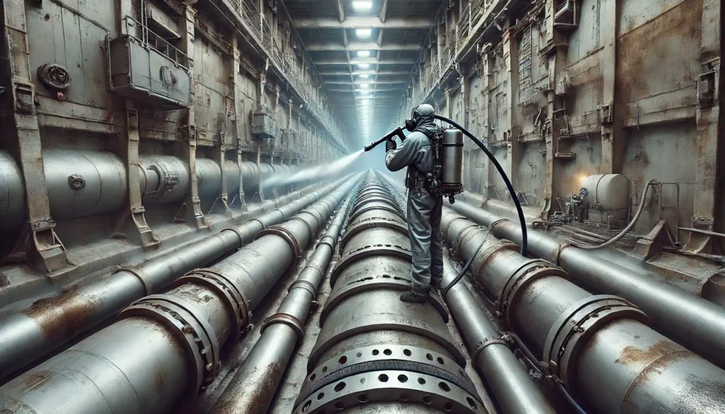 Καθαρισμός Σωληνώσεων πλοίων βεντούρης αναστάσιος