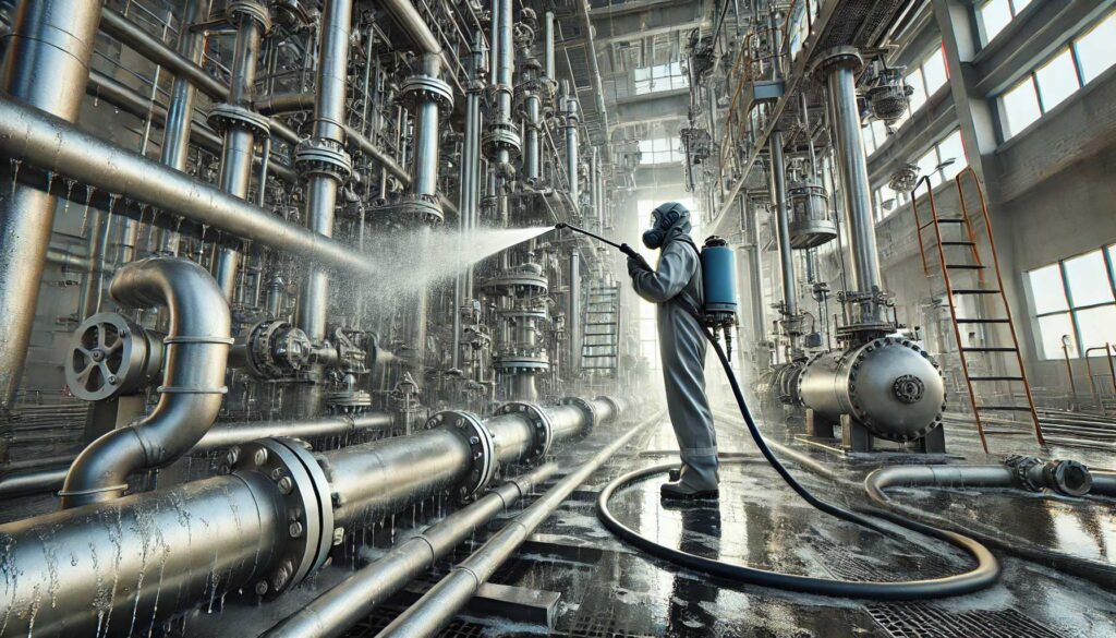 Καθαρισμός δικτύων βιομηχανίας Βεντούρης Αναστάσιος