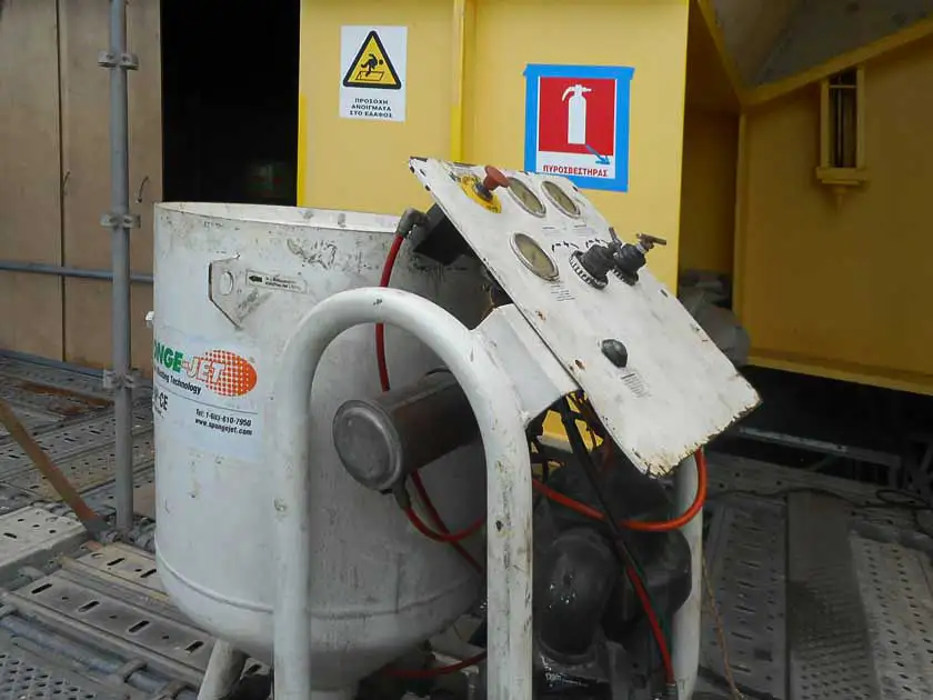 Συντήρηση γέφυρας ριου αντιριου με σπογγοβολη ventouris anastasios 2