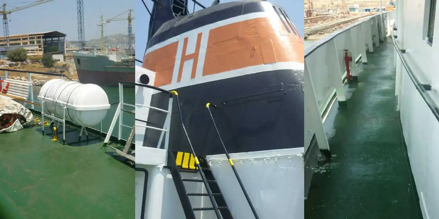 Συντήρηση και επισευή πλοίου 0